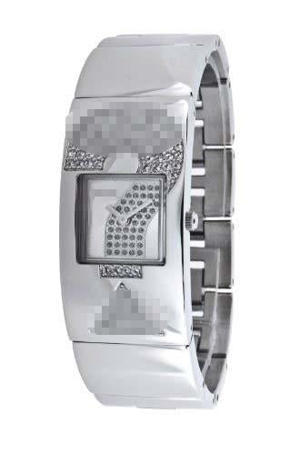 Custom Silver Watch Face W10244L1