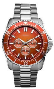 Custom Orange Watch Dial W10245G2