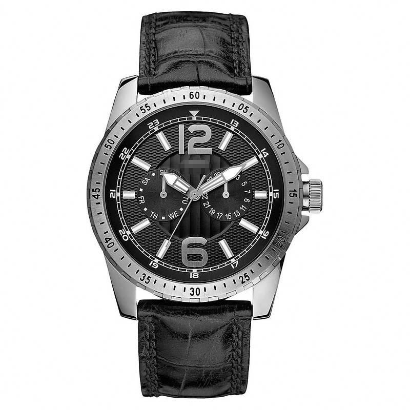 Custom Made Black Watch Face W11141G1