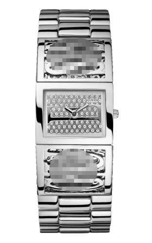 Custom Silver Watch Face W11591L1