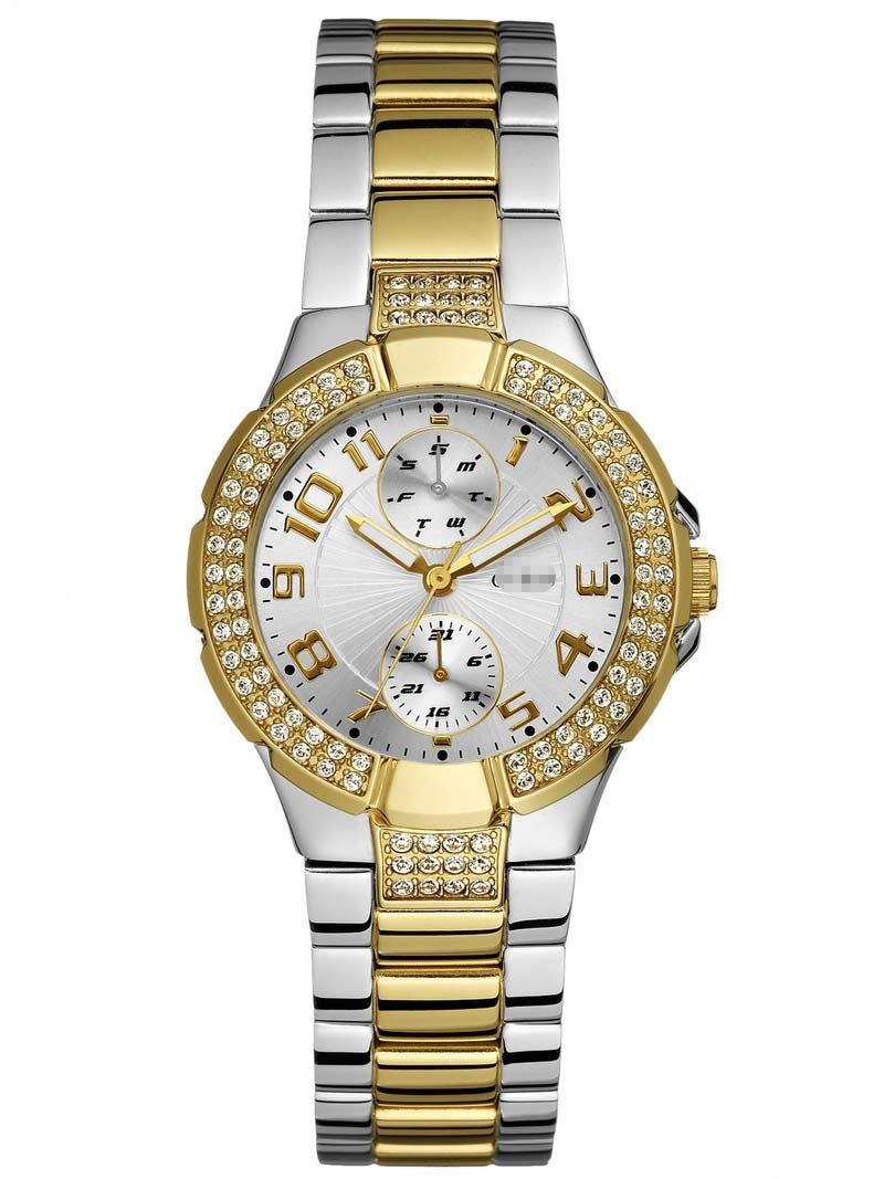 Custom Silver Watch Dial W15072L3