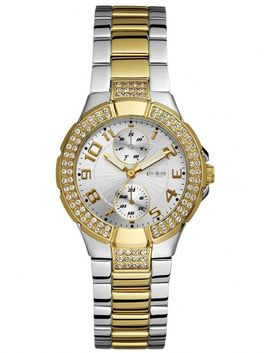 Custom Silver Watch Dial W15072L3