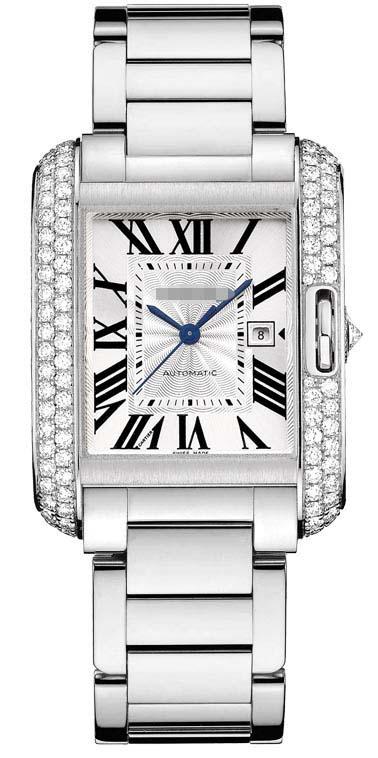 Custom Silver Watch Face WT100009