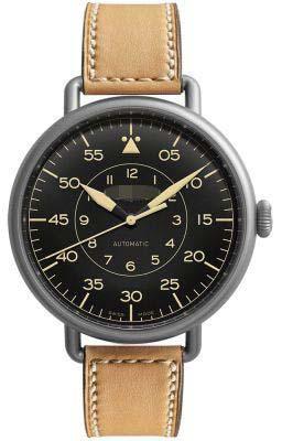 Custom Made Black Watch Dial WW1-92-Heritage