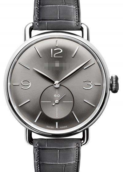 Customize Leather Watch Straps WW1-Argentium-Ruthenium