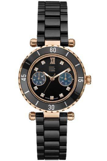 Customize Black Watch Face X46105L2S