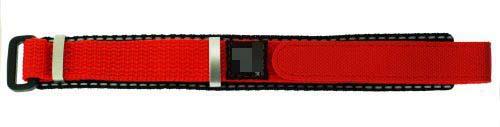 Customize Nylon Watch Bands ZC-18NYL-RED-MOM