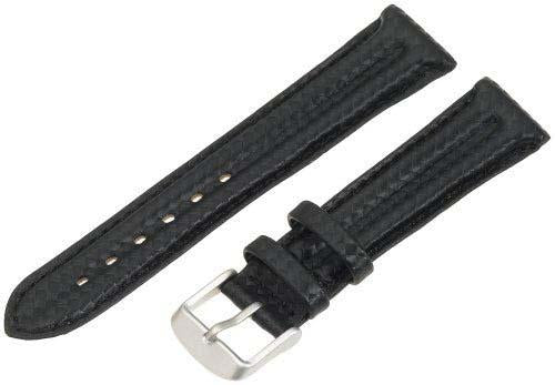 Wholesale Leather Watch Straps ZC-20TEC-BLACK-MOM