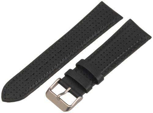 Wholesale Leather Watch Straps ZC-22PER-BLACK-MOM