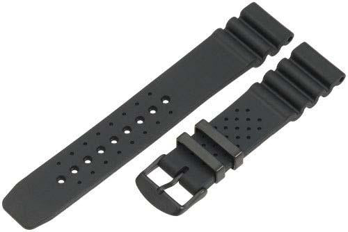 Custom Rubber Watch Bands ZC-22SDW-BLACK-MOM